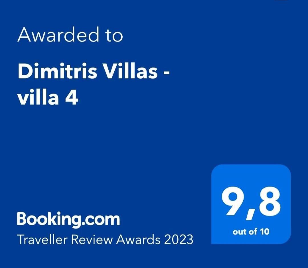 Dimitris Villas - Villa 4 Ormos Panagias Buitenkant foto